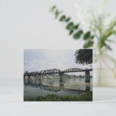 Brug op de Kwai, Kanchanaburi, Thailand Briefkaart (Staand voorkant)