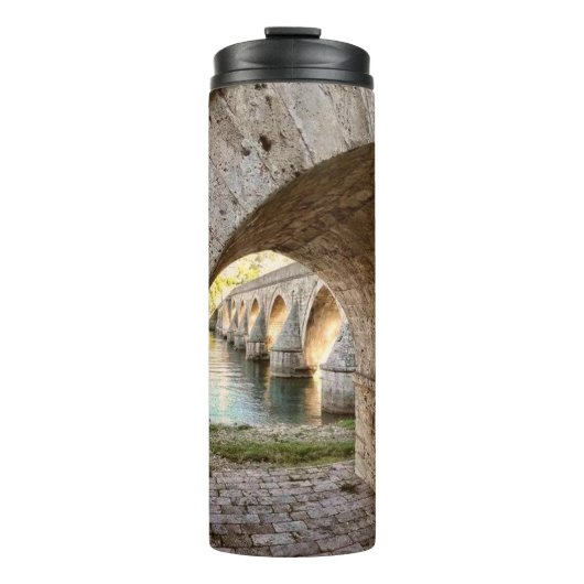 Brug op Drina 11 Thermosbeker (Voorkant)