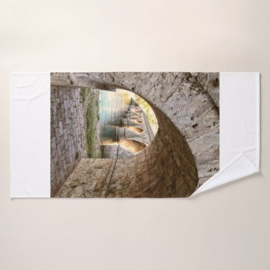 Brug op Drina Badhanddoek (Badhanddoek)