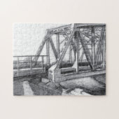 Brug oud legpuzzel (Horizontaal)