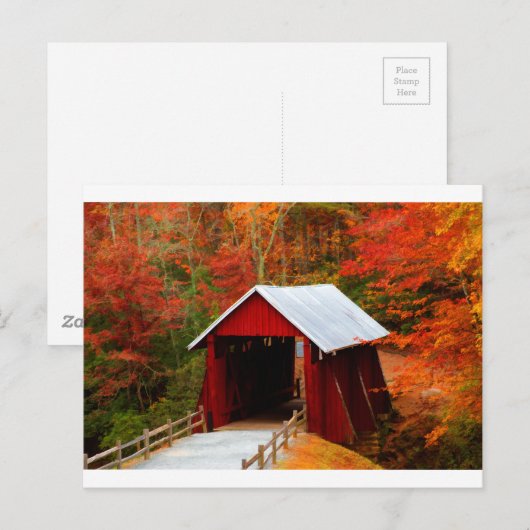 brug over campbellen briefkaart (Voorkant / Achterkant)