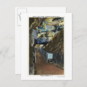 Brug over Chasm met Balanced Rock Briefkaart (Voorkant / Achterkant)