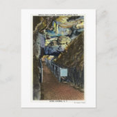 Brug over Chasm met Balanced Rock Briefkaart (Voorkant)