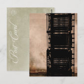 brug over de brug briefkaart (Voorkant / Achterkant)