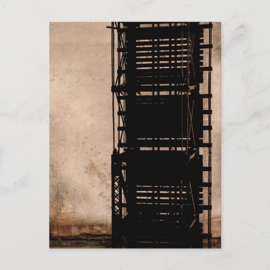 brug over de brug briefkaart (Voorkant)