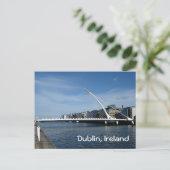 Brug over de Dublin-rivier Briefkaart (Staand voorkant)