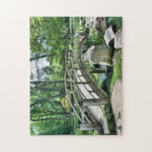 Brug over de groene legpuzzel (Verticaal)