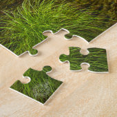 Brug over de mousserende stroom legpuzzel (Zijkant)