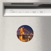 Brug over de Ohio-rivier in Cincinnati Ohio Magneet (Insitu (Vaatwasser))