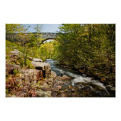 Brug over de rivier poster (Voorkant)