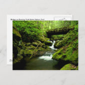 Brug over de Roaring Fork Briefkaart (Voorkant / Achterkant)
