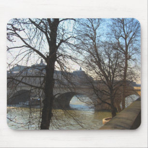 Brug over de Seine, mousepad Muismat