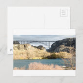 Brug over de Snake rivier Briefkaart (Voorkant / Achterkant)