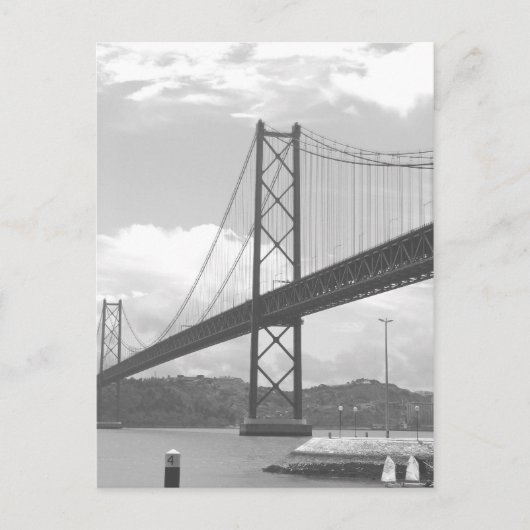 Brug over de Tejo Briefkaart (Voorkant)