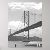 Brug over de Tejo Poster (Voorkant)