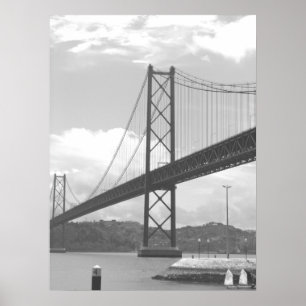 Brug over de Tejo Poster