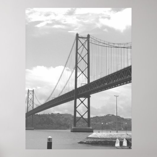 Brug over de Tejo Poster (Voorkant)