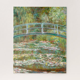 Brug over de vijver van waterlelies   Claude Monet Legpuzzel