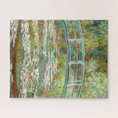 Brug over de vijver van waterlelies | Claude Monet Legpuzzel (Horizontaal)