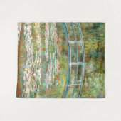 Brug over de vijver van waterlelies | Claude Monet Wandkleed (Voorkant (horizontaal))