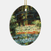 Brug over de waterlieveling door Claude Monet Keramisch Ornament (Rechts)
