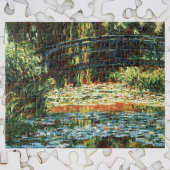 Brug over de waterlieveling door Claude Monet Legpuzzel