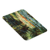 Brug over de waterlieveling door Claude Monet Magneet (Rechterzijde)