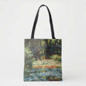 Brug over de waterlieveling door Claude Monet Tote Bag (Voorkant)