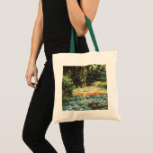 Brug over de waterlieveling door Claude Monet Tote Bag (Voorkant (product))
