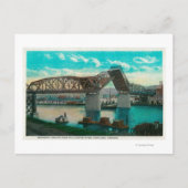 Brug over de Willamette Briefkaart (Voorkant)