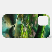 Brug over een beek in het bos. 1 Case-Mate iPhone case (Achterkant (horizontaal))