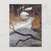 Brug over een bevroren stroom door Alexandra Cook Briefkaart (Voorkant)