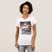 Brug over een bevroren stroom door Alexandra Cook T-shirt (Voorkant volledig)