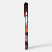 Brug over een bevroren stroom in Lillehammer, Noor Case-Mate iPhone Case (Achterkant / Links)