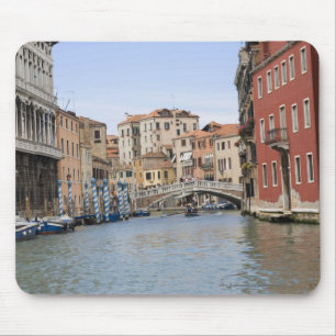 Brug over een kanaal, Grand Canal, Venetië, Itali Muismat