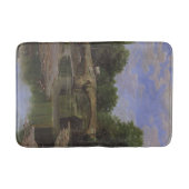 Brug over een rivier (door Santiago Rusiñol) Badmat (Voorkant)