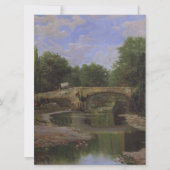 Brug over een rivier in Spanje Kaart (Voorkant)