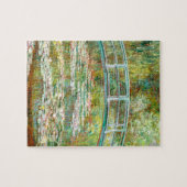 Brug over een waterkant van Claude Monet Legpuzzel (Horizontaal)