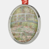 Brug over een waterkant van Monet Metalen Ornament (Links)