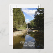 Brug over Elora Gorge Briefkaart (Voorkant / Achterkant)