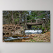 Brug over heikory run poster (Voorkant)