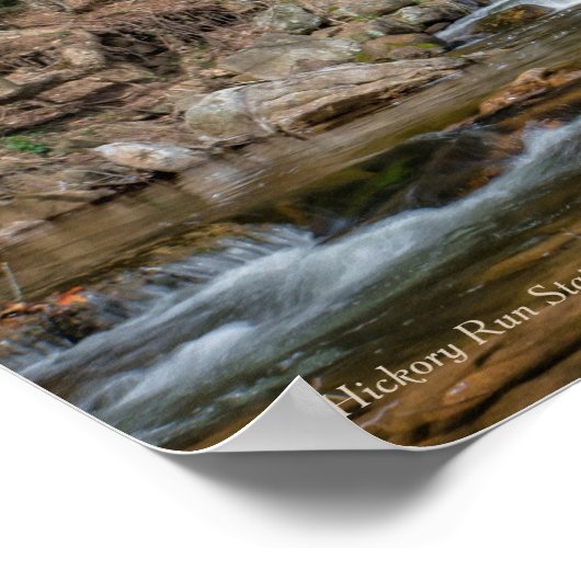 Brug over heikory run poster (Hoek)