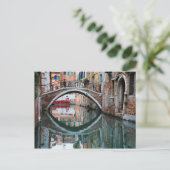 Brug over het kanaal van Venetië Briefkaart (Staand voorkant)