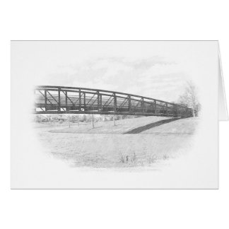 Brug over het meer