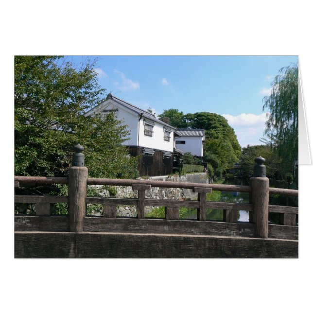 Brug over het Omihachimankanaal (Voorkant Horizontaal)