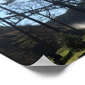 Brug over Letchworth State Park Poster (Hoek)