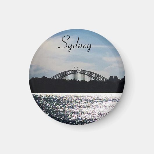 brug over mousserend sydney magneet (Voorkant)