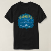 Brug over ontlastend water t-shirt (Design voorkant)