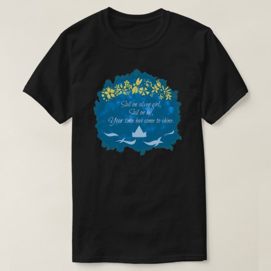 Brug over ontlastend water t-shirt (Design voorkant)