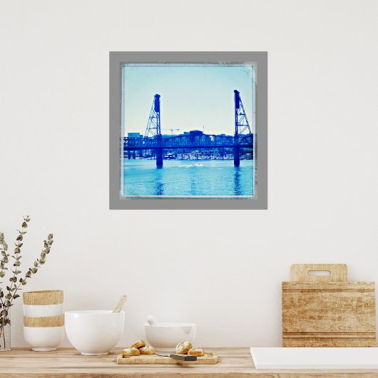  brug over Portland Poster (Keuken)